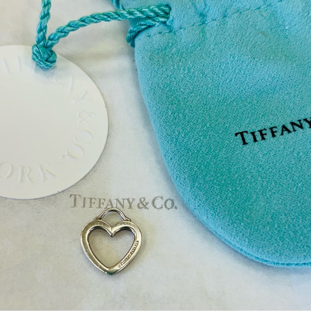 Tiffany & Co Sentimental Heart Charm, Excellent Condition